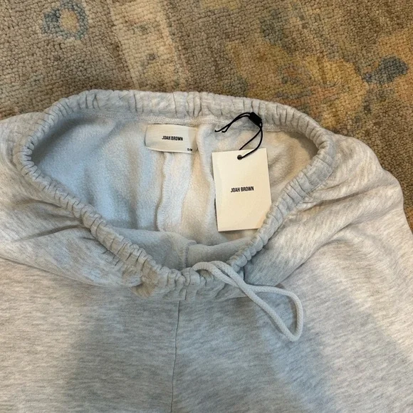 JOAH BROWN OVERSIZED JOGGER PEARL GREY FRENCH TERRY. Size S NWT - Picture 6 of 9